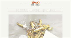 Desktop Screenshot of fredsmeatandbread.com